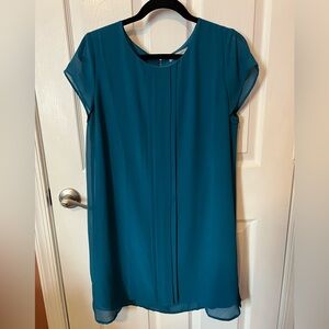 Elegant Teal Dress